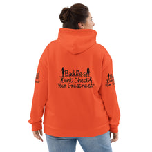 Load image into Gallery viewer, DCYG 815 Edition Baddies Black Logo &amp; Orange Hoodie
