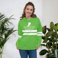 DCYG White Red Bottoms & Green Unisex Hoodie
