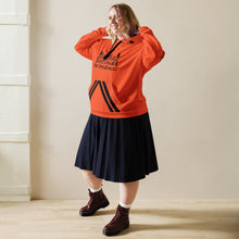 Load image into Gallery viewer, DCYG 815 Edition Baddies Black Logo &amp; Orange Hoodie
