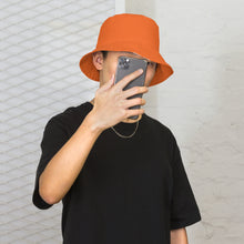 Load image into Gallery viewer, DCYG White Get Racks &amp; Orange Reversible bucket hat
