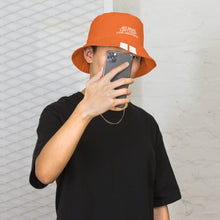 Load image into Gallery viewer, DCYG White Get Racks &amp; Orange Reversible bucket hat
