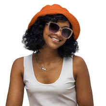 Load image into Gallery viewer, DCYG White Get Racks &amp; Orange Reversible bucket hat
