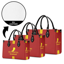 Load image into Gallery viewer, DCYG Yellow Red Bottoms &amp; Red Multiple Sizes Upgraded Luxury Women PU Leather Handbag
