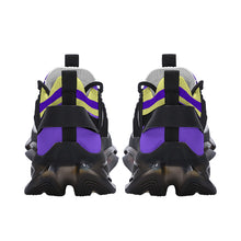 Load image into Gallery viewer, DCYG X2 Purple &amp; Gold, Air Max React Sneakers - Black
