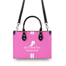 Load image into Gallery viewer, DCYG White Red Bottoms &amp; Pink Multiple Sizes Upgraded Luxury Women PU Leather Handbag
