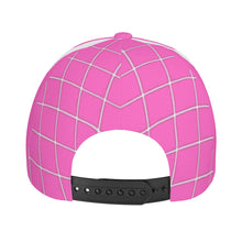 Load image into Gallery viewer, Ancestors Chinese White Logo &amp; Pink ,White Curved Brim Baseball Cap (AOP)
