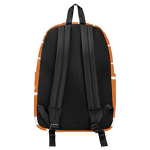 Load image into Gallery viewer, DCYG DRIP NX White logo &amp; Orange Cotton Backpack
