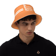Load image into Gallery viewer, DCYG 24 DEI White &amp; Orange Bucket Hat
