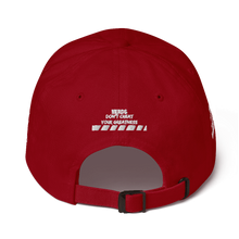 Load image into Gallery viewer, DCYG NERDS White Logo Dad hat
