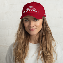 Load image into Gallery viewer, DCYG NERDS White Logo Dad hat
