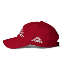 Load image into Gallery viewer, DCYG NERDS White Logo Dad hat
