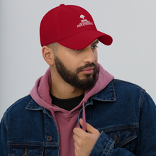 Load image into Gallery viewer, DCYG NERDS White Logo  Dad hat
