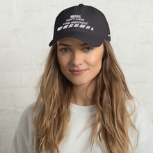 Load image into Gallery viewer, DCYG NERDS White Logo Dad hat

