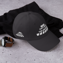 Load image into Gallery viewer, DCYG NERDS White Logo Dad hat

