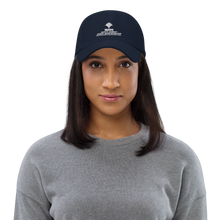 Load image into Gallery viewer, DCYG NERDS White Logo  Dad hat
