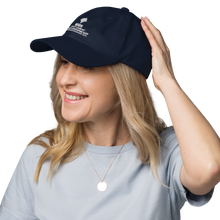 Load image into Gallery viewer, DCYG NERDS White Logo  Dad hat
