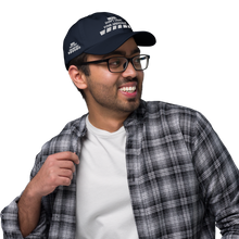 Load image into Gallery viewer, DCYG NERDS White Logo Dad hat
