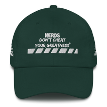 Load image into Gallery viewer, DCYG NERDS White Logo Dad hat
