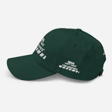 Load image into Gallery viewer, DCYG NERDS White Logo Dad hat

