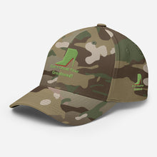 Load image into Gallery viewer, DCYG Green Red Bottoms Structured Twill Cap
