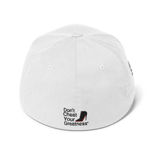 Load image into Gallery viewer, DCYG Black Red Bottoms Structured Twill Cap
