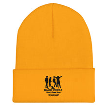 Load image into Gallery viewer, DCYG Xclusive Black People Cuffed Beanie
