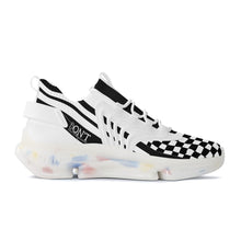 Load image into Gallery viewer, DON'T DX4 White Logo Black Stripes &amp; White Air Max React Sneakers - l

