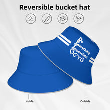 Load image into Gallery viewer, DCYG DEI 24  White &amp; Blue Bucket Hat
