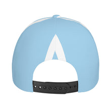 Load image into Gallery viewer, Ancestors Japanese White Logo Curved Brim Baseball Cap (AOP)
