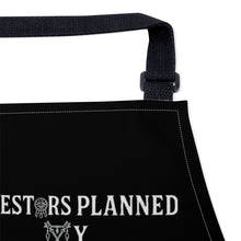 Load image into Gallery viewer, Ancestors Native Black  White Logo &amp; Black Apron
