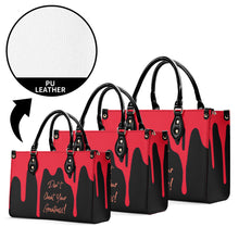Load image into Gallery viewer, DRIP Orange CR Logo &amp; Black Multiple Sizes Upgraded Luxury Women PU Leather Handbag
