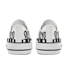 Load image into Gallery viewer, DCYG Xclusive Unisex Classic Low Top Canvas Shoes - White
