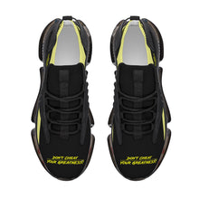 Load image into Gallery viewer, DCYG X2 Black &amp; Yellow  Air Max React Sneakers - Black
