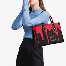 Load image into Gallery viewer, DRIP Orange CR Logo &amp; Black Multiple Sizes Upgraded Luxury Women PU Leather Handbag
