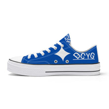 Load image into Gallery viewer, DCYG Xclusive Unisex Classic Low Top Canvas Shoes - White
