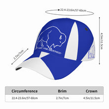 Load image into Gallery viewer, DCYG Buffalos Curved Brim Baseball Cap (AOP)
