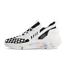 Load image into Gallery viewer, DON'T DX4 White Logo Black Stripes &amp; White Air Max React Sneakers - l
