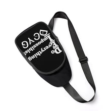 Load image into Gallery viewer, DCYG DEI 24 White &amp; Black  Chest Bag
