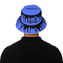 Load image into Gallery viewer, DVYG 24 DRIP X Black &amp; Blue  Bucket Hat

