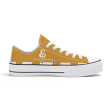 Load image into Gallery viewer, E9 Edition Unisex Classic Low Top Canvas Shoes - White

