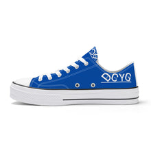 Load image into Gallery viewer, DCYG Xclusive Unisex Classic Low Top Canvas Shoes - White
