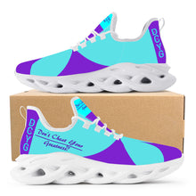 Load image into Gallery viewer, DCYG Purple &amp; Turquois 2nd Edition B Flex Control Sneaker - White

