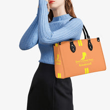 Load image into Gallery viewer, DCYG Yellow Red Bottoms &amp; Orange Multiple Sizes Upgraded Luxury Women PU Leather Handbag

