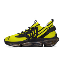Load image into Gallery viewer, DCYG X2  Yellow &amp;Black Air Max React Sneakers - Black
