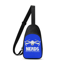 Load image into Gallery viewer, NERDS DRONE WEAR White Logo   Chest Bag
