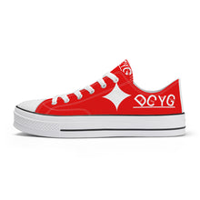 Load image into Gallery viewer, DCYG Xclusive Unisex Classic Low Top Canvas Shoes - White
