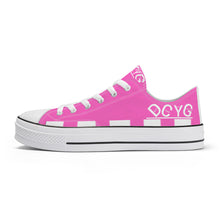Load image into Gallery viewer, DCYG Xclusive Unisex Classic Low Top Canvas Shoes - White
