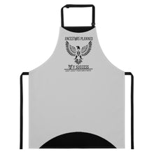 Load image into Gallery viewer, Ancestors Native , Black Logo , Grey Apron
