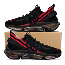 Load image into Gallery viewer, DCYG X2 Black &amp; Red Air Max React Sneakers - Black
