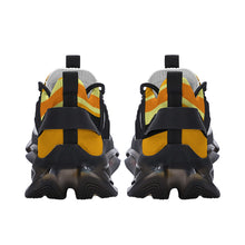 Load image into Gallery viewer, DCYG X2 Orange &amp; Yellow  Air Max React Sneakers - Black

